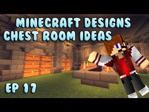 Minecraft Designs: Chest Room ideas Ep 17