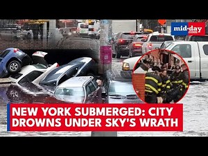 New York Underwater: DEADLY Flash Floods PARALYZE the City as Storm Rips Through Northeast | WATCH