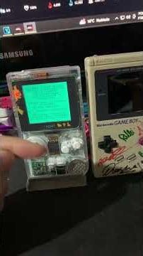 Game Boy Light & Game Boy DMG com Tetris Multiplayer com Link !