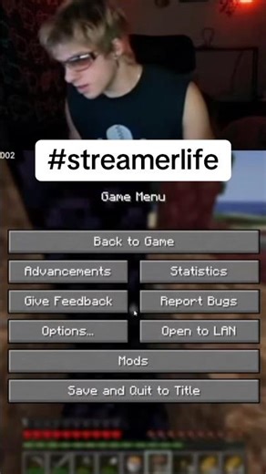 Long day of streaming did this to ya #minecraft #streamer #pisscorner