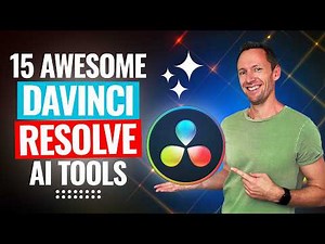 15 DaVinci Resolve AI Tools That Will REVOLUTIONIZE Your Workflow