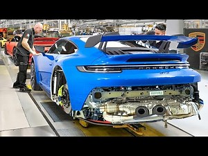 Inside Porsche Multi-Billion $ Facility Building the Brand New Porsche 911 From Scratch