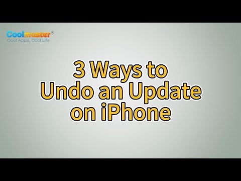 How to Undo an Update on iPhone? [3 Ways]