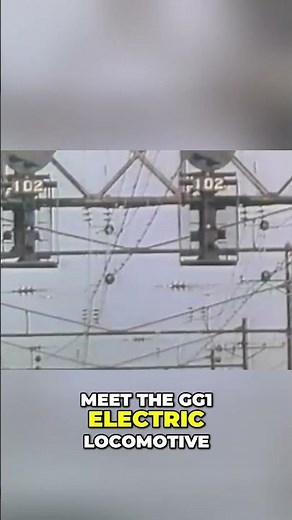 Meet the GG1 - The Pennsylvania Railroad's Iconic Electric Locomotive #GG1 #Amtrak #USA #fyp
