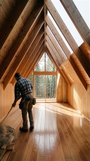 From Skeleton to SANCTUARY: A-Frame Arizona Cabin Makeover 🌲✨ (Wait for the reveal)