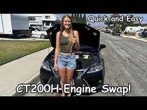 How to Swap Your CT200H engine at home in your garage