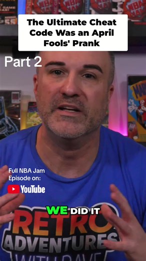 Anyone else ever fall for an April Fool’s cheat code? #retroadventureswithdave #gaming #nostalgia #videogames #retrogaming