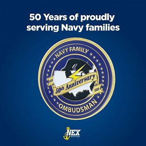For 50 years, Navy Ombudsmen have been delivering the best support services possible to Sailors, their families and commands throughout the globe. They are the glue that hold Navy commands and Navy families together. Shop the coin >> https://tinyurl.com/y4ztp7mv | Navy Exchange