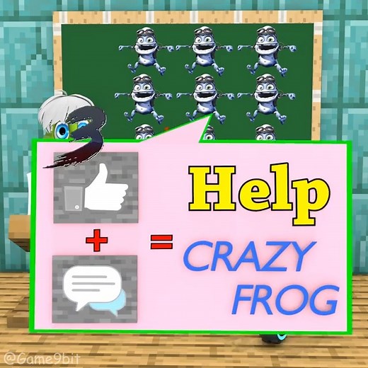 227K views · 14K reactions | Green Frog And Crazy Frog Teach To Dance ️ #minecraft #minecraftmemes #minecraftvideos #minecrafter #minecraftbuild #minecraftclips #gaming #reels #twitch #tiktok #article #minecraftanimation #minecraftzombie #skibiditoilet #minecraftcanada #minecraftusa #minecraftjapan #monsterschool #minecraftaustralia #minecraftuk | Game9bit | Facebook