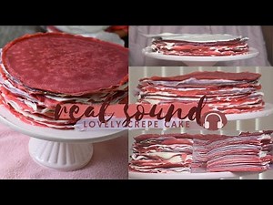 for the love of making pretty Crepes 💞 Dreamy Dessert