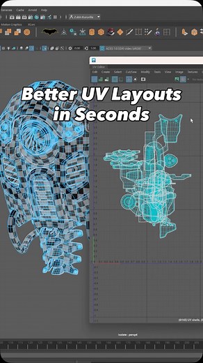 543 reactions · 3 comments | Here’s how to get full control over Maya’s UV Layout tool without messing up your UV shells Try this on your next model and follow for more modeling tips! #3dart #3dartist #hardsurface #hardsurfacemodeling #modeling #uvunwrapping #texturing #3dmodeling #cgi #modelingtips #topology #3dmodeler #blender3d #maya #autodeskmaya #mech #mechas #maya3d #maya3dmodeling | Mesh Labz | Facebook