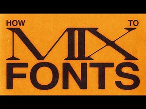 How to MIX FONTS | Design Dojo Feedback Sessions