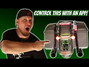 How to install a bluetooth taillight on a Harley! Ciro Crown tail light with lightstrike technology!