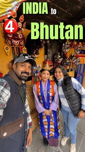 India to bhutan by road 😍#ghumakkadbugz #bhutan #roadtrip