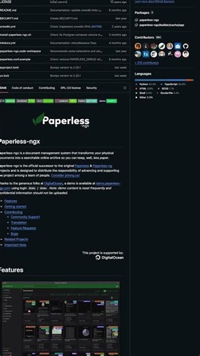 Scan Everything, Find Anything 📄 #ai #selfhosted #paperless #productivity #opensource