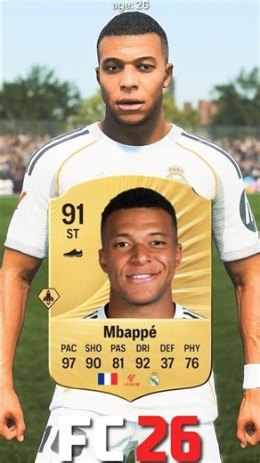 🇫🇷 KYLIAN MBAPPÉ FIFA / EA FC evolution (16-26) #fifa26 #eafc26 #realmadrid #france