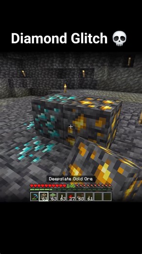 New Infinite Diamond Glitch Moment in Minecraft Part 54
