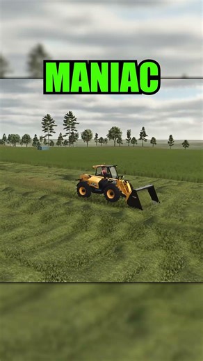 Manual Windrower vs Tractor CHAOS #farmingsimulator #noobvspro