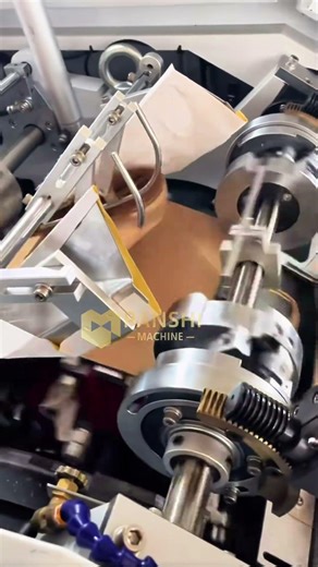 Automatic Bag Making Machine #paper #bag #packaging #factory #high #bags #automatic