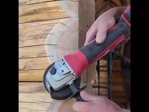 The Right Way to Trim Windows on a Log Home Build