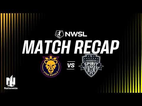 FULL HIGHLIGHTS | Utah Royals FC vs. Washington Spirit