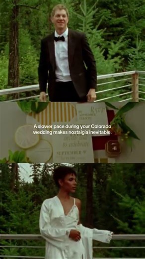 A slower pace during your Colorado wedding makes nostalgia inevitable #coloradowedding #super8film