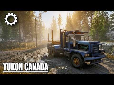 Logging Hell When Every Inch is a Battle - SnowRunner Yukon