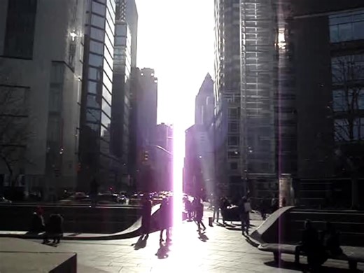 Exploring NYC Through Vintage VHS Style