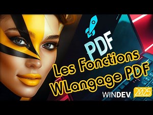 WINDEV Tour 2025 : Les fonctions avancées de gestion des PDF de WINDEV 2025