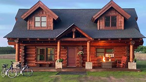 2.8K views · 158 reactions | See more homes like this at  www.homegallery.blog | Log Homes | Facebook