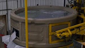 Hey friends, one year ago we rented a #ROTOSPA hot tub. It was a week rental to try it out ($349 tax which is deducted from the cost of the tub if you chose to buy it). The Stallion was convinced he didn't want a hot tub. Turns out his wife knew better and he did in fact want one. Every ROTOSPA is made locally in our hometown of Lakefield Ontario but shipped worldwide. They retail starting at $4199. Our family LOVES it. We call it the talking tub. We get in share our days stories and have screen