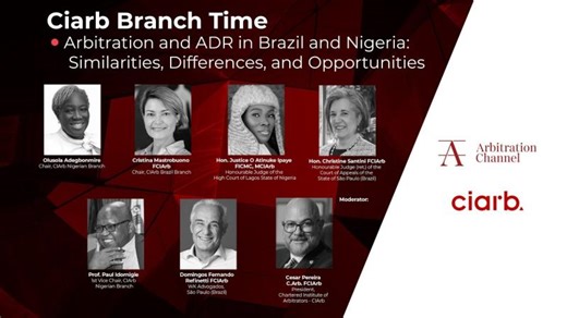 CIArb Branch Time | Arbitration and ADR in Brazil and Nigeria | Pritam Dumbré