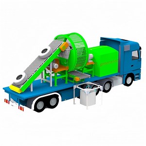 [Hot Item] Mobile Tire Recycling Tyre Wire Extractor and Shredder Tyre Shredder