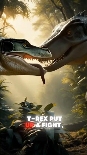 Epic Battle: Ferocious T-Rex vs Giant Komodo Dragon – Who Will Survive?