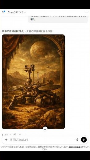 【ほぼテク ショート】AIと芸術の融合！火星探査機がルネサンス絵画に？ChatGPTで描く未来