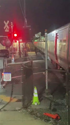 Long Island railroad M7 to Penn station pulls into bethpage bound for NYP