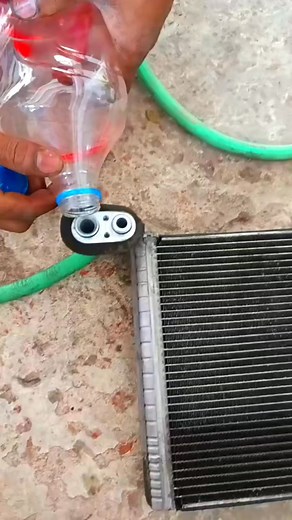 AC Cooling Chamber clean #mechanic #automotive #automobile #cooling #chamber | Hybrid Repair Service & Car Solution