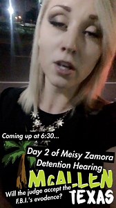 ‪We're live in McAllen at Bentsen Tower for Federal Court, expecting to hear the outcome of Meisy Zamora's Detention Hearing today. | Taylor Winkel