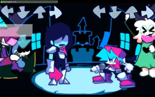 [FNF模组] bf进入黑暗世界与三英雄进行说唱对决