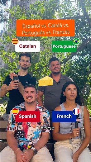 Portuguese vs. Spanish vs. Catalan vs. French