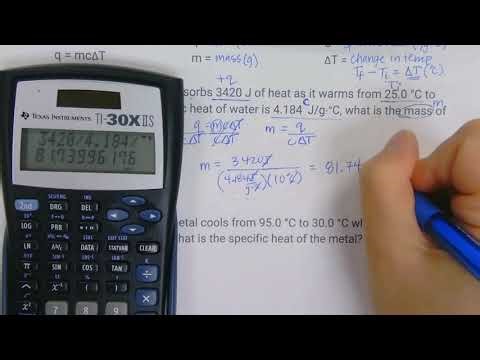 Specific Heat Practice