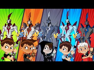 فضائيين بن تن ضد فضائيين ماد بن ضد فضائيين نيجابن ضد فضائيين بن 23 ضد فضائيين البيدو