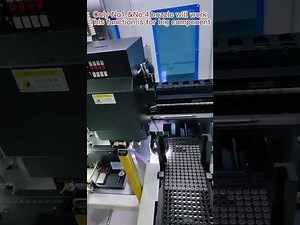 JEDEC Tray to reel machine (5) testing after parameter setting