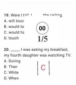 English Grammar Multiple Choice Practice | Test Your Skills"