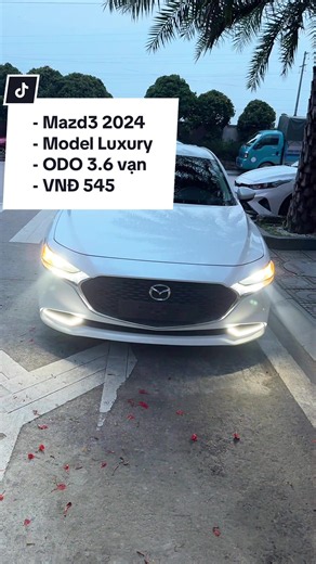 Mazda3 2024 Luxury ODO 36.000km giá 545 triệu VNĐ