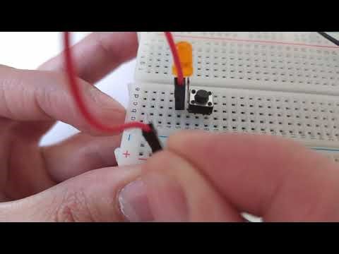 Encender LED con botón