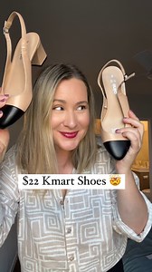 Get running to Kmart because these chic shoes will not last 🤯 I love them so much! Can not wait to style these many different ways 👡 #kmartshoes #kmarthacks #kmartdupe #kmartfinds #kmarthaul | shessoseasonal