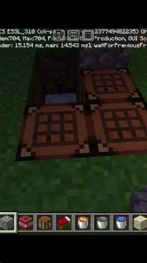 How To Create A Minecraft Secret Room || #minecraft #room #shorts