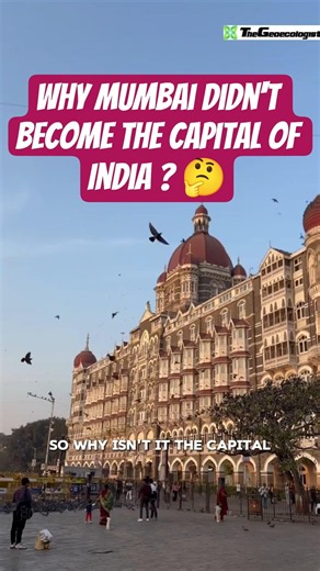 why mumbai didn't become capital of India #mumbai #capital #delhi #shorts