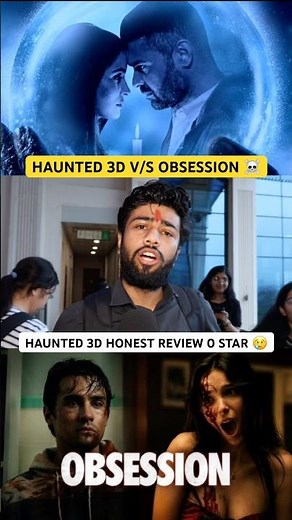 Bollywood Horror Movie Haunted 3D Echoes of the Past Review vs Hollywood Horror Movie Obsession